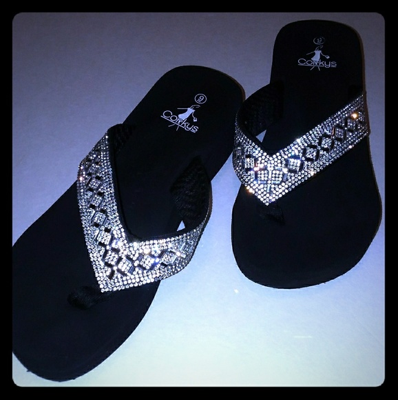 corkys flip flops